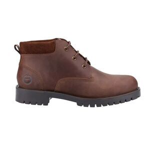 Cotswold Mens Banbury Leather Ankle Boots / Brown